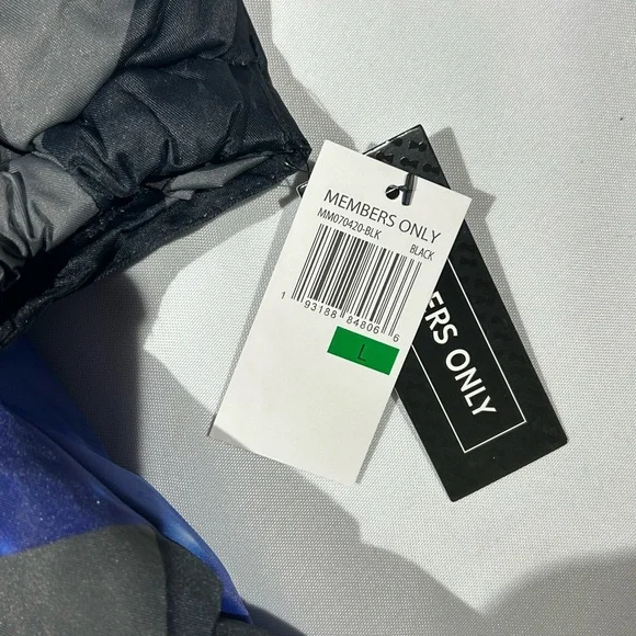 Members Only Astronaut Bomber Jacket Men’s Size L Will Fit XL - Picture 6 of 8